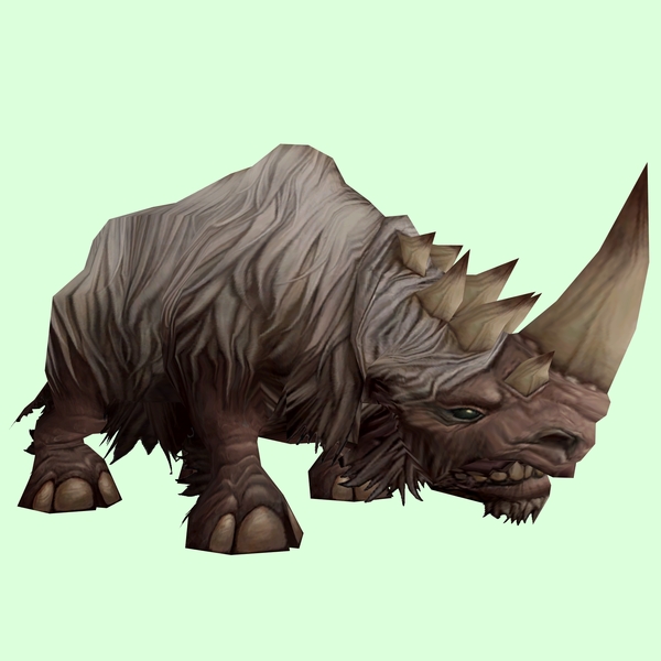 Pale Brown Woolly Rhino