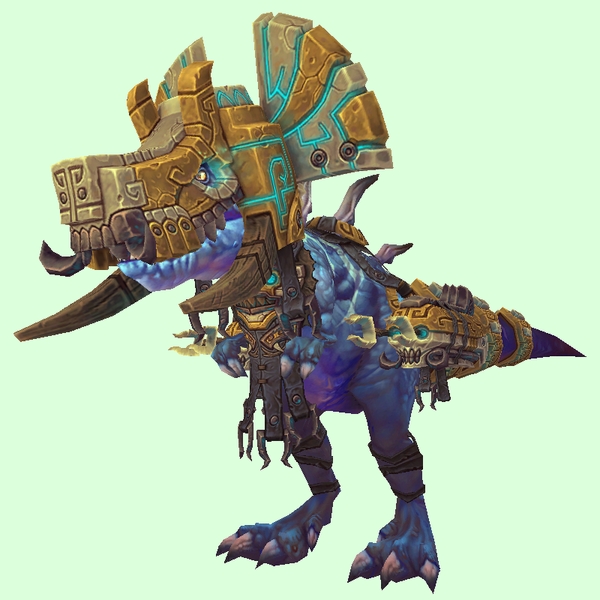 Mid-Blue Devilsaur w/ Gold & Pale Armour