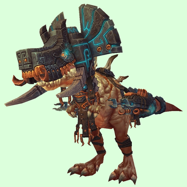 Light Brown Devilsaur w/ Black & Copper Armour