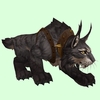 Black Lynx w/ Bronze-Studded Harness