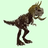 Brown Skeletal Devilsaur w/ Helmet