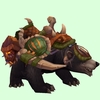 Dark Bear w/ Green Amani Armour