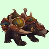 Sickly Dark Bear w/ Yellow Amani Armour