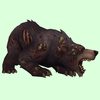 Diseased Dark Bear