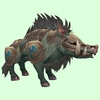 Diseased Boar w/ Brass Armour