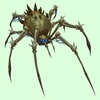 Khaki-Grey Bone Spider