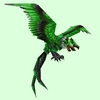Two-Headed Green Vulture