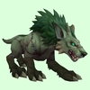 Stitched Green Darkhound