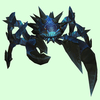 Midnight Blue Spiked Crab