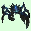 Midnight Blue Spiked Crab