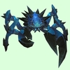 Dark Blue Spiked Crab