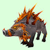 Grey & Orange Felboar