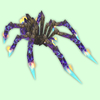 Purple Fire Spider