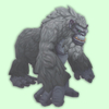 Ghostly Steel Grey Gorilla