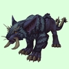 Dark Blue Striped Grimlynx