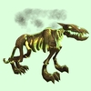 Green Infernal Hellhound w/ No Flames