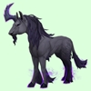 Grey Dreamrunner w/ Purple Aura