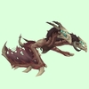 Red-Brown Death Chimaera w/ Horns