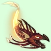 Red-Gold Eversong Mana Wyrm