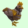 Gold & Grey Mechanical Chicken