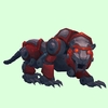 Red-Black Mechanical Tiger