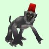 Grey Monkey with Fez