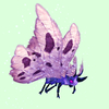 Purple Moth w/ Pink Wings