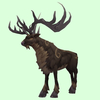 Dark Brown Pandaren Stag