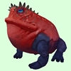 Red & Indigo Dire Toad