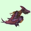 Purple Pterrordax w/ Harness & Red Saddle