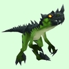 Green Spiked Raptor