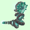 Turquoise Shale Worm