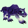 Glowing Purple Cat