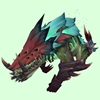 Red & Cyan Thornmaw