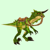 Saddled Glossy Green Raptor