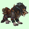 Armored Grey Draenor Wolf