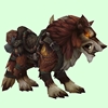 Saddled Auburn Draenor Wolf