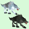 Colour-Changing Black & Silver-Grey Wolf