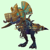 Blue Devilsaur w/ Gold & Pale Armour